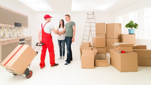 Organized storage space in Islington