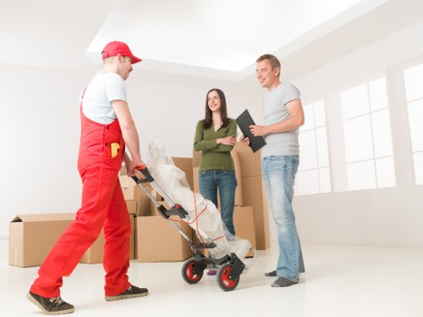 Local Islington furniture pick-up team in action